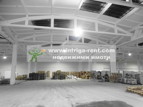 EXCLUSIVE! Production and warehouse facility for rent, located in the Eastern Industrial Zone of the city of Haskovo.