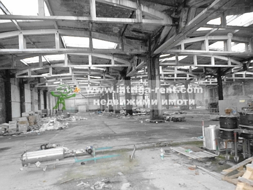 EXCLUSIVE! Production and warehouse facility for rent, located in the Eastern Industrial Zone of the city of Haskovo.