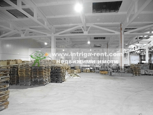 EXCLUSIVE! Production and warehouse facility for rent, located in the Eastern Industrial Zone of the city of Haskovo.