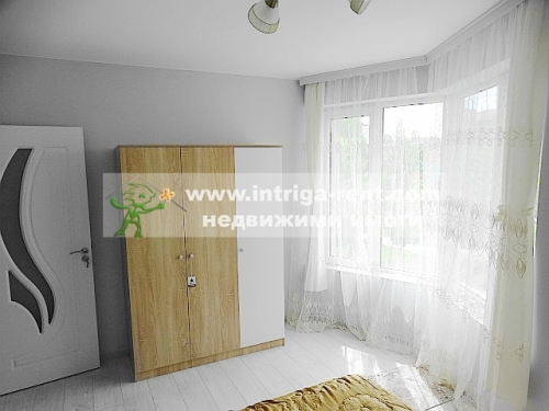 Two-room, luxurious, fully furnished new apartment for rent, located in the Ovcharski district of Haskovo.