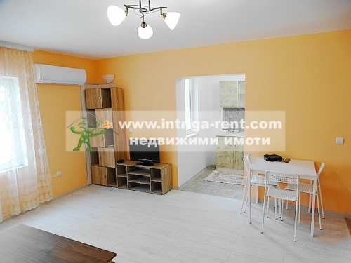 Two-room, luxurious, fully furnished new apartment for rent, located in the Ovcharski district of Haskovo.