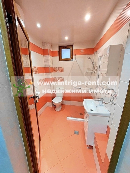 Two-room, luxurious, fully furnished apartment with a private indoor parking space, located in the Voevodski neighborhood of Haskovo.