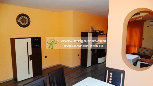 More luxury and a sense of comfort!!! Three-room, modern monolithic apartment for rent, located in one of the most desirable residential areas — Lyuben Karavelov neighborhood in the city of Haskovo.