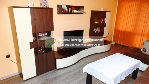 More luxury and a sense of comfort!!! Three-room, modern monolithic apartment for rent, located in one of the most desirable residential areas — Lyuben Karavelov neighborhood in the city of Haskovo.