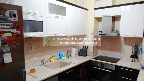 More luxury and a sense of comfort!!! Three-room, modern monolithic apartment for rent, located in one of the most desirable residential areas — Lyuben Karavelov neighborhood in the city of Haskovo.
