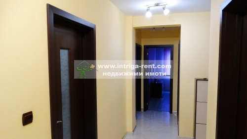 More luxury and a sense of comfort!!! Three-room, modern monolithic apartment for rent, located in one of the most desirable residential areas — Lyuben Karavelov neighborhood in the city of Haskovo.