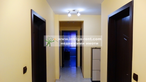 More luxury and a sense of comfort!!! Three-room, modern monolithic apartment for rent, located in one of the most desirable residential areas — Lyuben Karavelov neighborhood in the city of Haskovo.