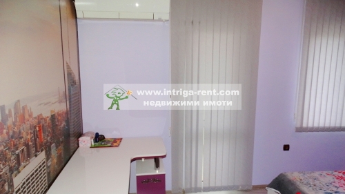 More luxury and a sense of comfort!!! Three-room, modern monolithic apartment for rent, located in one of the most desirable residential areas — Lyuben Karavelov neighborhood in the city of Haskovo.