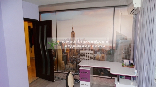 More luxury and a sense of comfort!!! Three-room, modern monolithic apartment for rent, located in one of the most desirable residential areas — Lyuben Karavelov neighborhood in the city of Haskovo.