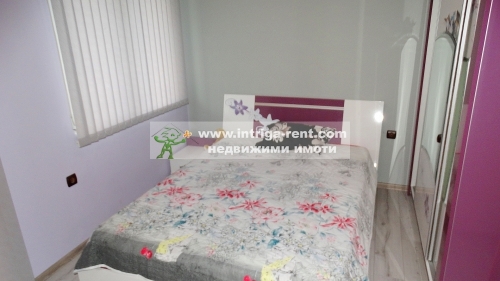More luxury and a sense of comfort!!! Three-room, modern monolithic apartment for rent, located in one of the most desirable residential areas — Lyuben Karavelov neighborhood in the city of Haskovo.