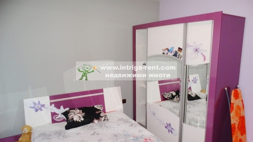 More luxury and a sense of comfort!!! Three-room, modern monolithic apartment for rent, located in one of the most desirable residential areas — Lyuben Karavelov neighborhood in the city of Haskovo.