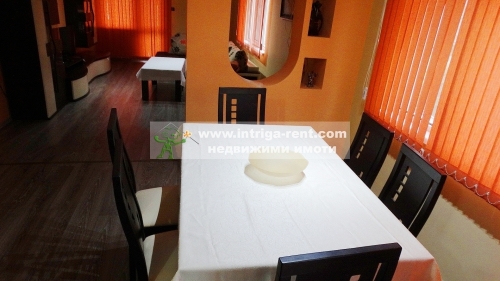 More luxury and a sense of comfort!!! Three-room, modern monolithic apartment for rent, located in one of the most desirable residential areas — Lyuben Karavelov neighborhood in the city of Haskovo.