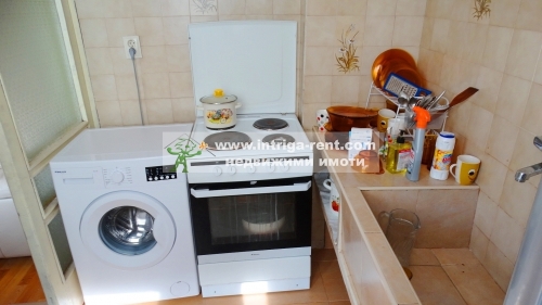 Four-room monolithic apartment with a private parking space for rent, located in the Ovcharski neighborhood of Haskovo.
