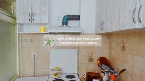 Four-room monolithic apartment with a private parking space for rent, located in the Ovcharski neighborhood of Haskovo.