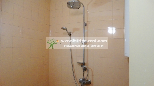 Four-room monolithic apartment with a private parking space for rent, located in the Ovcharski neighborhood of Haskovo.