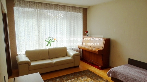 Four-room monolithic apartment with a private parking space for rent, located in the Ovcharski neighborhood of Haskovo.