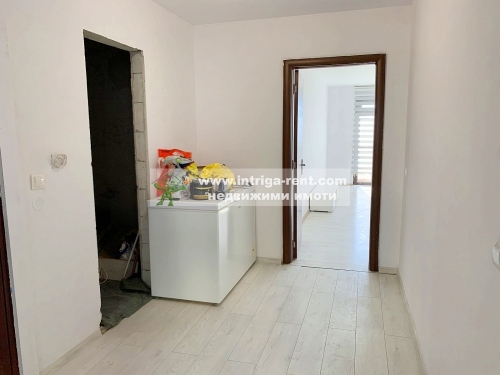 Three-room monolithic apartment for rent, located in the Badema district of Haskovo.
