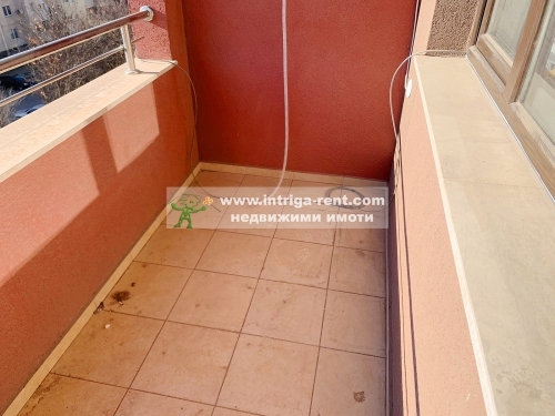 Three-room monolithic apartment for rent, located in the Badema district of Haskovo.
