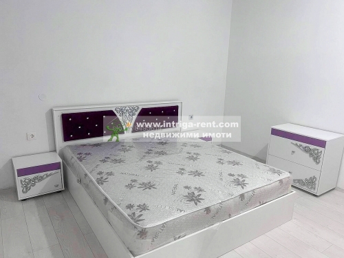 Three-room monolithic apartment for rent, located in the Badema district of Haskovo.