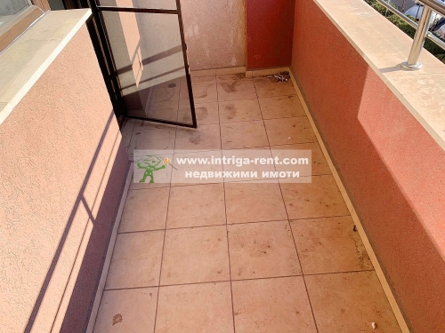 Three-room monolithic apartment for rent, located in the Badema district of Haskovo.