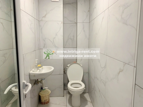 Three-room monolithic apartment for rent, located in the Badema district of Haskovo.