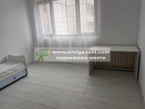 Three-room monolithic apartment for rent, located in the Badema district of Haskovo.
