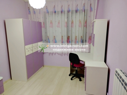 Elegance and style! Three-room, spacious, luxurious, fully furnished monolithic apartment for rent, located in the center of the city of Haskovo.
