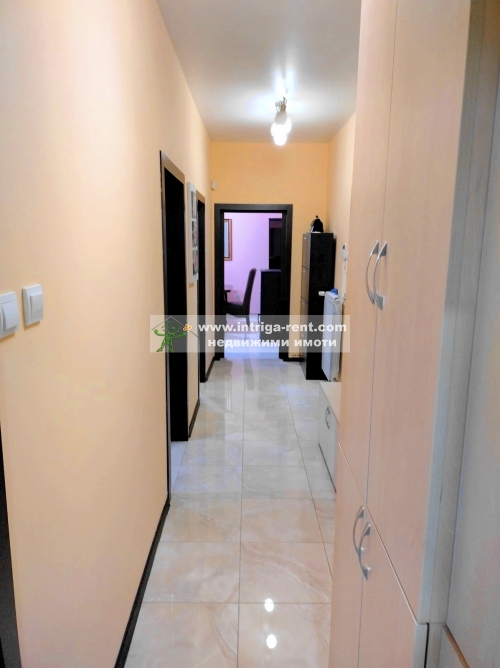 Elegance and style! Three-room, spacious, luxurious, fully furnished monolithic apartment for rent, located in the center of the city of Haskovo.
