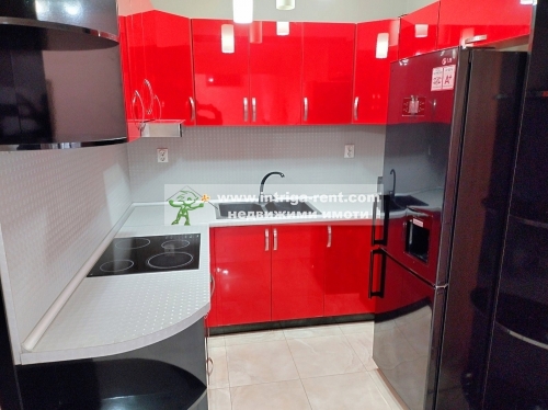Elegance and style! Three-room, spacious, luxurious, fully furnished monolithic apartment for rent, located in the center of the city of Haskovo.