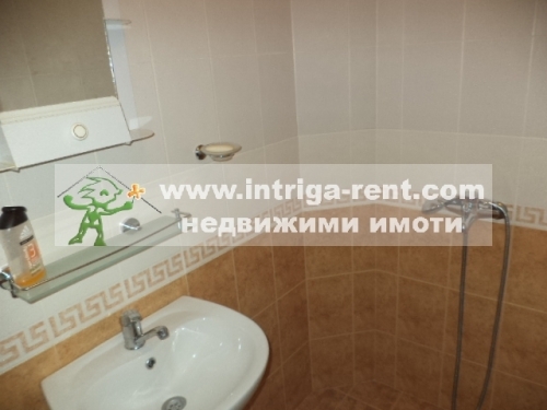 Fully furnished three-room monolithic apartment for rent, located in the Ovcharski neighborhood of Haskovo.