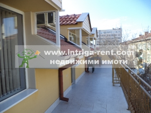 Fully furnished three-room monolithic apartment for rent, located in the Ovcharski neighborhood of Haskovo.