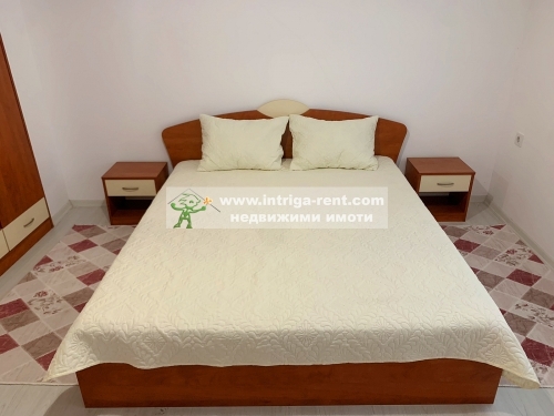 Three-room furnished apartment for rent - new construction, with an indoor parking space, located in the Badema neighborhood, Haskovo.