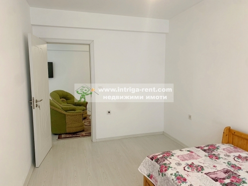 Three-room furnished apartment for rent - new construction, with an indoor parking space, located in the Badema neighborhood, Haskovo.