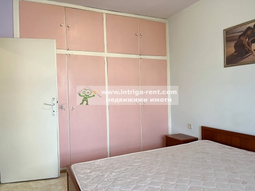 Two-room monolithic apartment for rent, located in the Druzhba neighborhood of Haskovo.