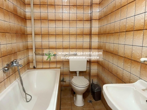 Two-room monolithic apartment for rent, located in the Druzhba neighborhood of Haskovo.