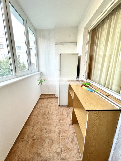 Large three-room furnished apartment for rent, located in the very center of the city of Haskovo.