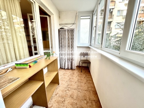 Large three-room furnished apartment for rent, located in the very center of the city of Haskovo.