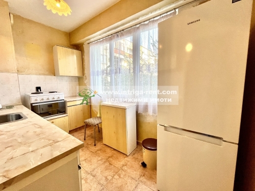 Large three-room furnished apartment for rent, located in the very center of the city of Haskovo.