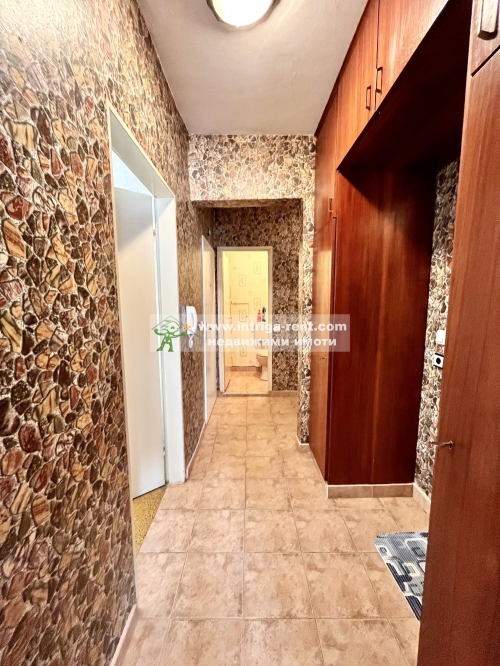 Large three-room furnished apartment for rent, located in the very center of the city of Haskovo.