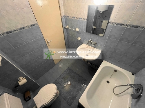 One-room monolithic apartment for rent, located in the Lyuben Karavelov neighborhood of Haskovo.