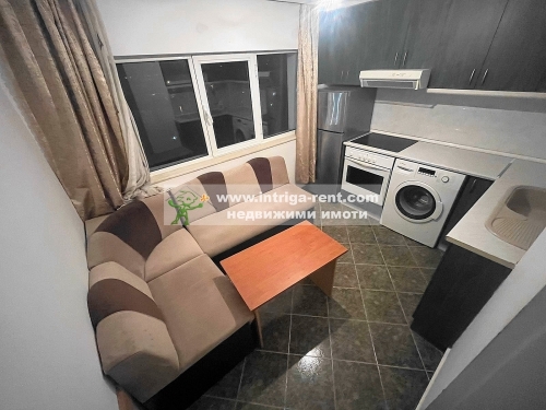 One-room monolithic apartment for rent, located in the Lyuben Karavelov neighborhood of Haskovo.