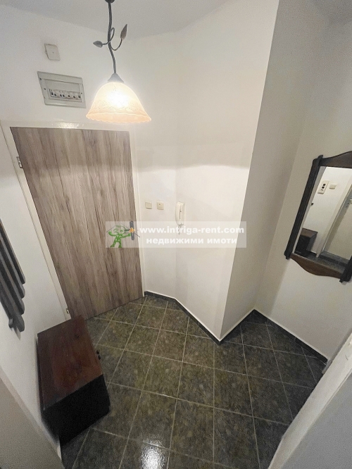 One-room monolithic apartment for rent, located in the Lyuben Karavelov neighborhood of Haskovo.