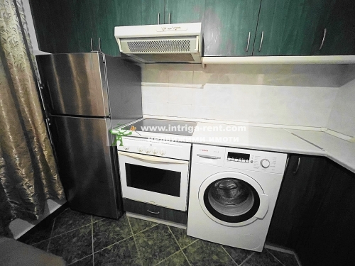 One-room monolithic apartment for rent, located in the Lyuben Karavelov neighborhood of Haskovo.