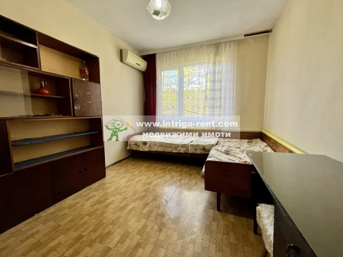 Two-room monolithic apartment for rent, located in the Ovcharski district of Haskovo.