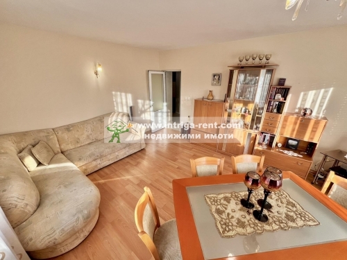 Ideal for a family: Furnished home in a preferred location! Three-room, fully furnished apartment for rent in the Druzhba neighborhood, Haskovo, near the 2nd and 3rd polyclinics.