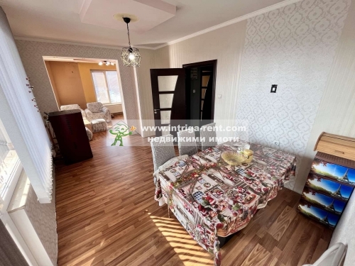 Family comfort and warmth! Large, furnished three-room monolithic apartment for rent, located in the Ovcharski neighborhood of Haskovo.