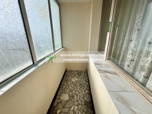 Residence with energy efficiency and amenities! Large, monolithic, furnished, two-room apartment for rent, located in the prestigious Lyuben Karavelov neighborhood of the city of Haskovo.