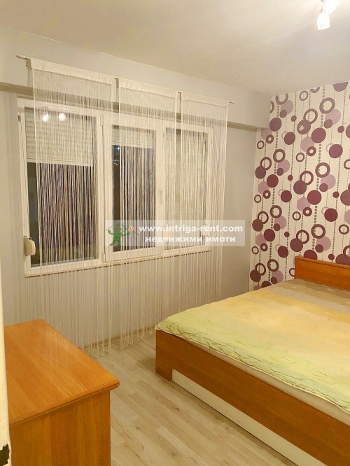 Two-room apartment for rent, located in the Orfei district of Haskovo.