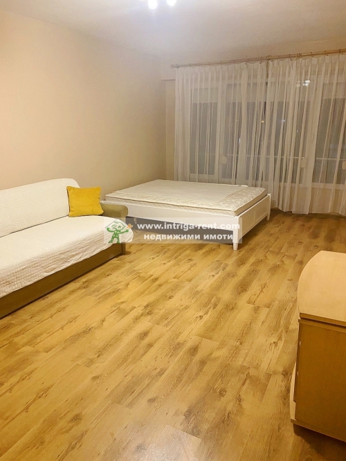 Two-room apartment for rent, located in the Orfei district of Haskovo.