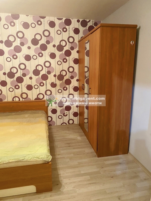 Two-room apartment for rent, located in the Orfei district of Haskovo.